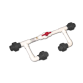 Zestaw przyłączeniowy do inżektora GZ 3/4" , z wyjściami GW 3/4"