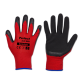 Rękawice ochronne PERFECT SOFT RED lateks, rozmiar 10