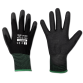 Rękawice ochronne PURE BLACK PRO poliuretan, rozmiar 10