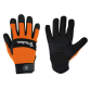 Rękawice narzędziowe TECH BLACK, rozmiar 10