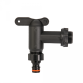 Kran PP z wejściem GZ 3/4", wyjście GZ 3/4" + nypel